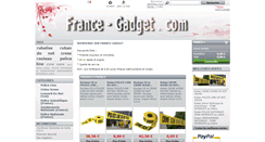 Desktop Screenshot of france-gadget.com