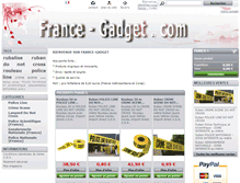 Tablet Screenshot of france-gadget.com